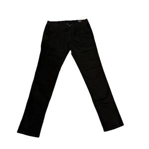 Good Man Brand Star Chino Pants Stretch Cotton 4-Pocket Black Size 34x33 NEW